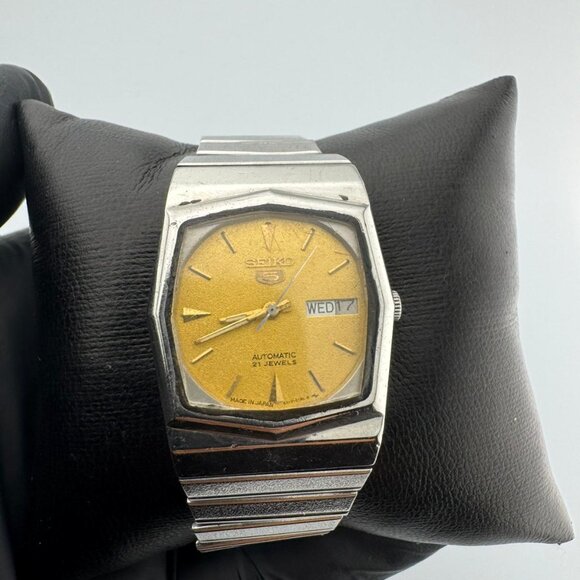 Seiko 5 Automatic 21 Jewels - Vintage Wrist Watch - Made in Japan - Picture 3 of 6
